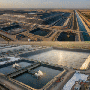 Industrial application of geo membrane sheet