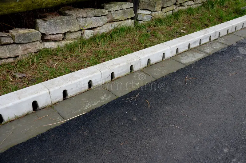 Road Edge Drain Installation in Pakistan