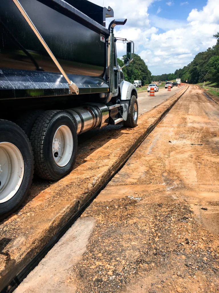 Road Edge Drain in Pakistan