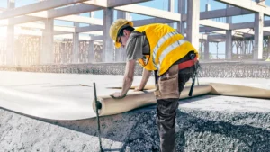 waterproofing membrane sheet installation in pakistan