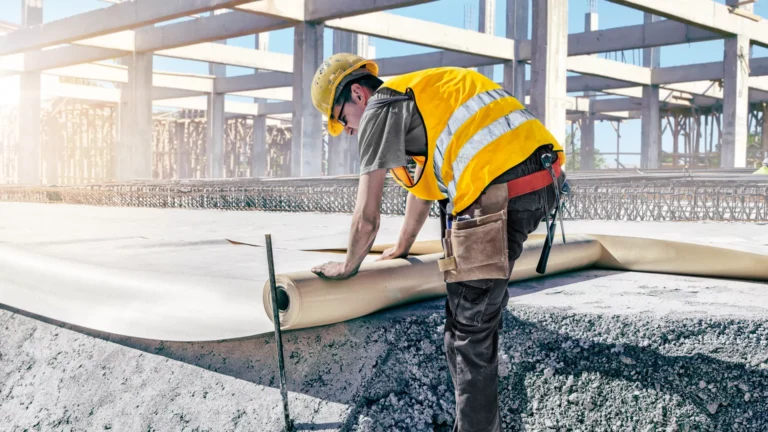 waterproofing membrane sheet installation in pakistan