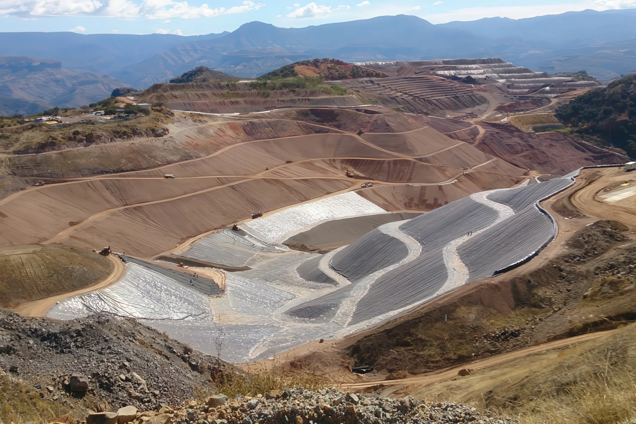 geomembrane backed geocomposite pakistan