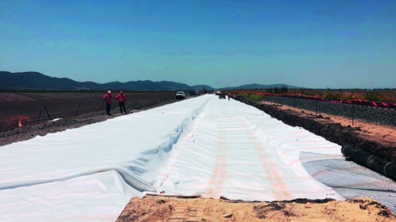 geotextile installation in pakistan